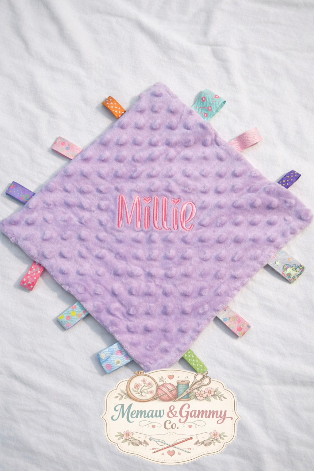 Personalized Sensory Lovey